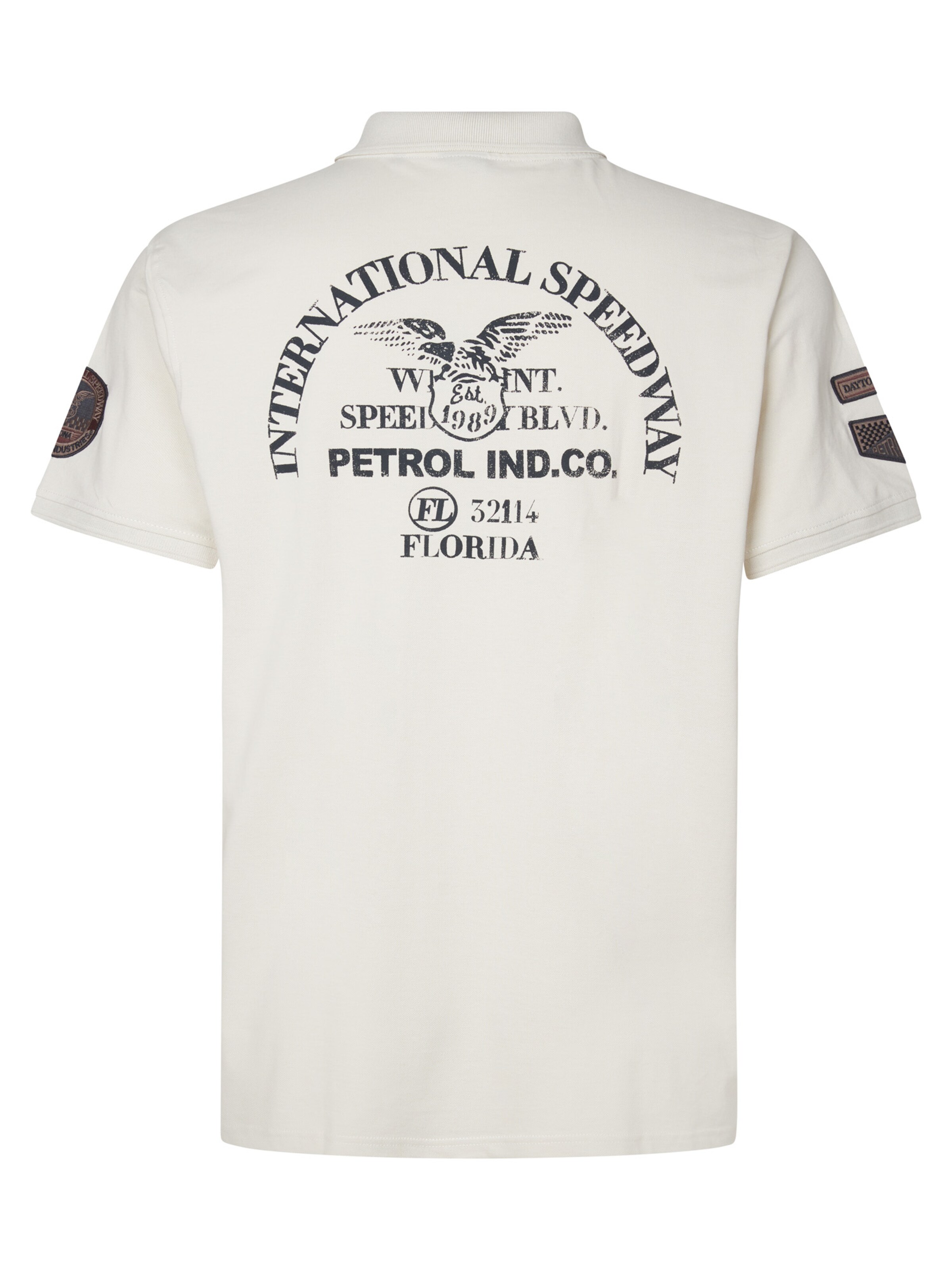 Tricou 'Seagull' de la Petrol Industries pe alb