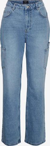 Loosefit Jeans cargo 'Kithy' VERO MODA en bleu : devant