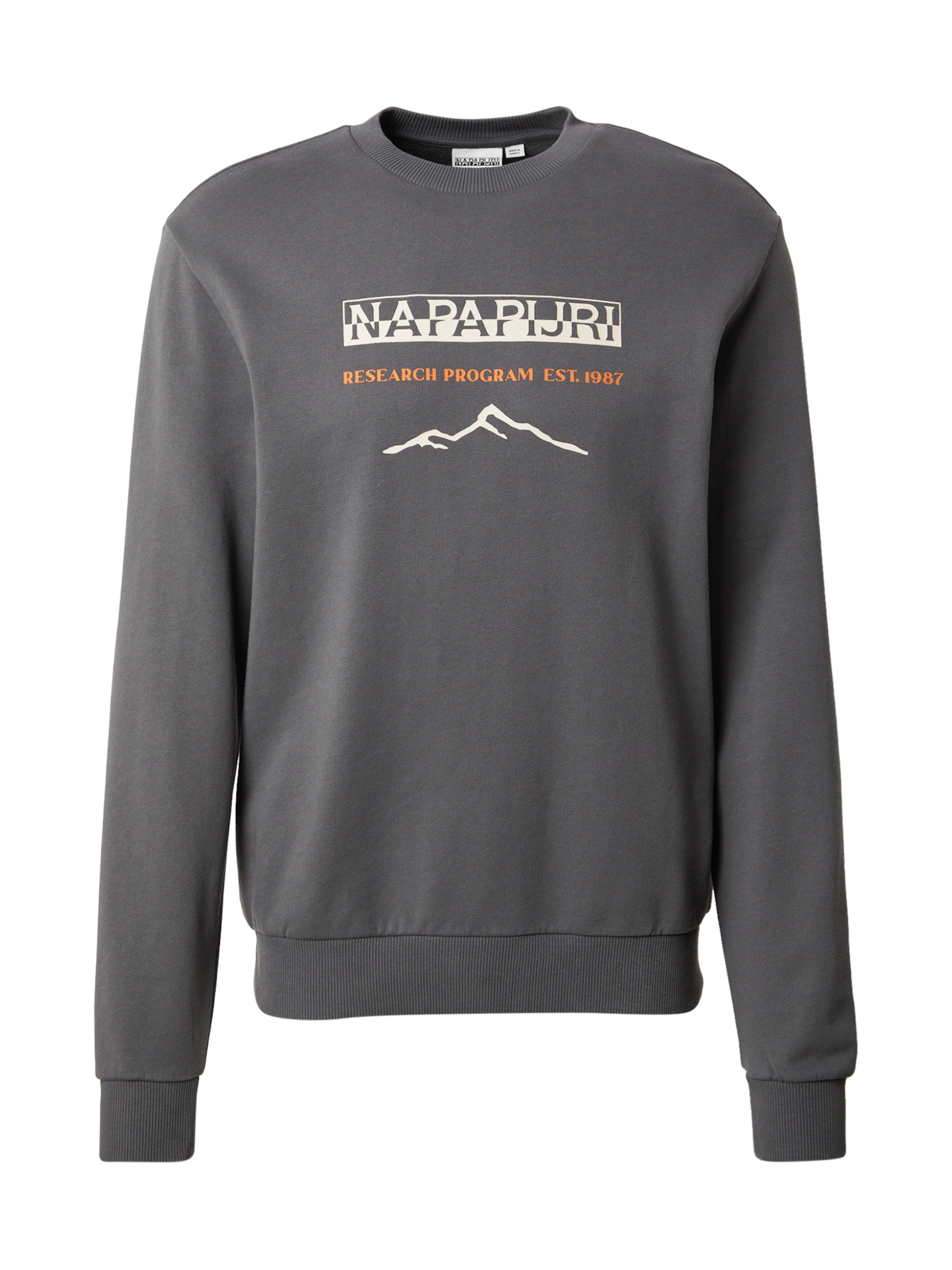 NAPAPIJRI Sweatshirt 'BANEM' in Grey: front