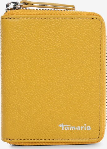 Tamaris Portemonnaie 'Amanda' in Gelb: Vorderseite