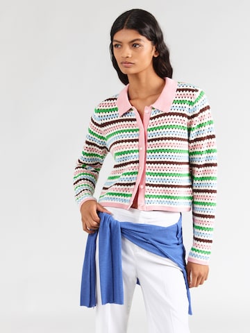 NÜMPH Kardigán 'NANCY' - Ružová: predná strana