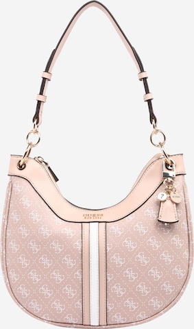 GUESS Shoulder Bag 'Kasinta' in Pink: front