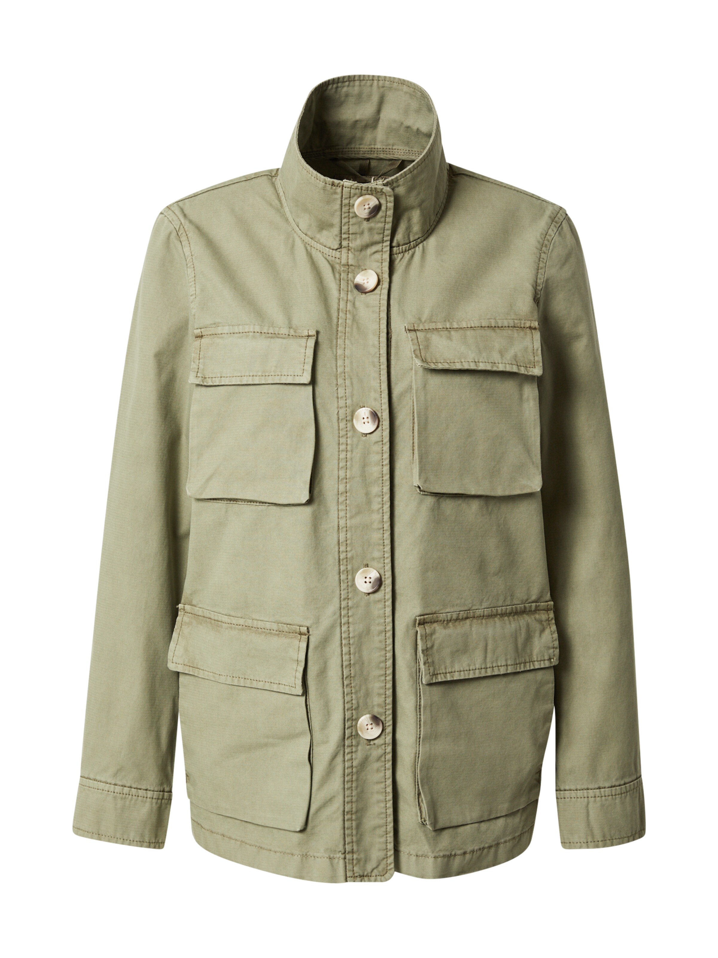 Frauen Jacken ESPRIT Übergangsjacke in Khaki - MX35586 Frauen Jacken ESPRIT Übergangsjacke in Khaki - MX35586
