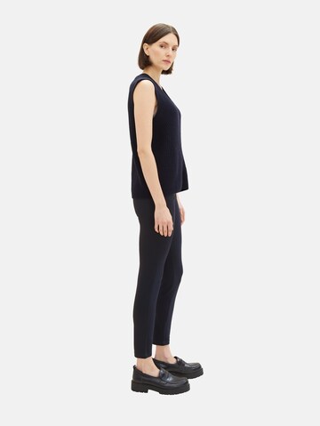 TOM TAILOR Skinny Hose in Blau