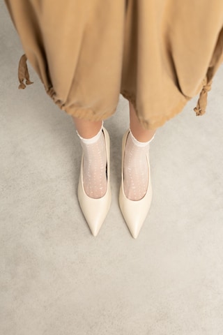 Escarpins SACHA en blanc