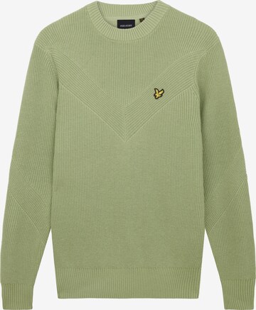 Lyle & Scott Sweater in Green: front