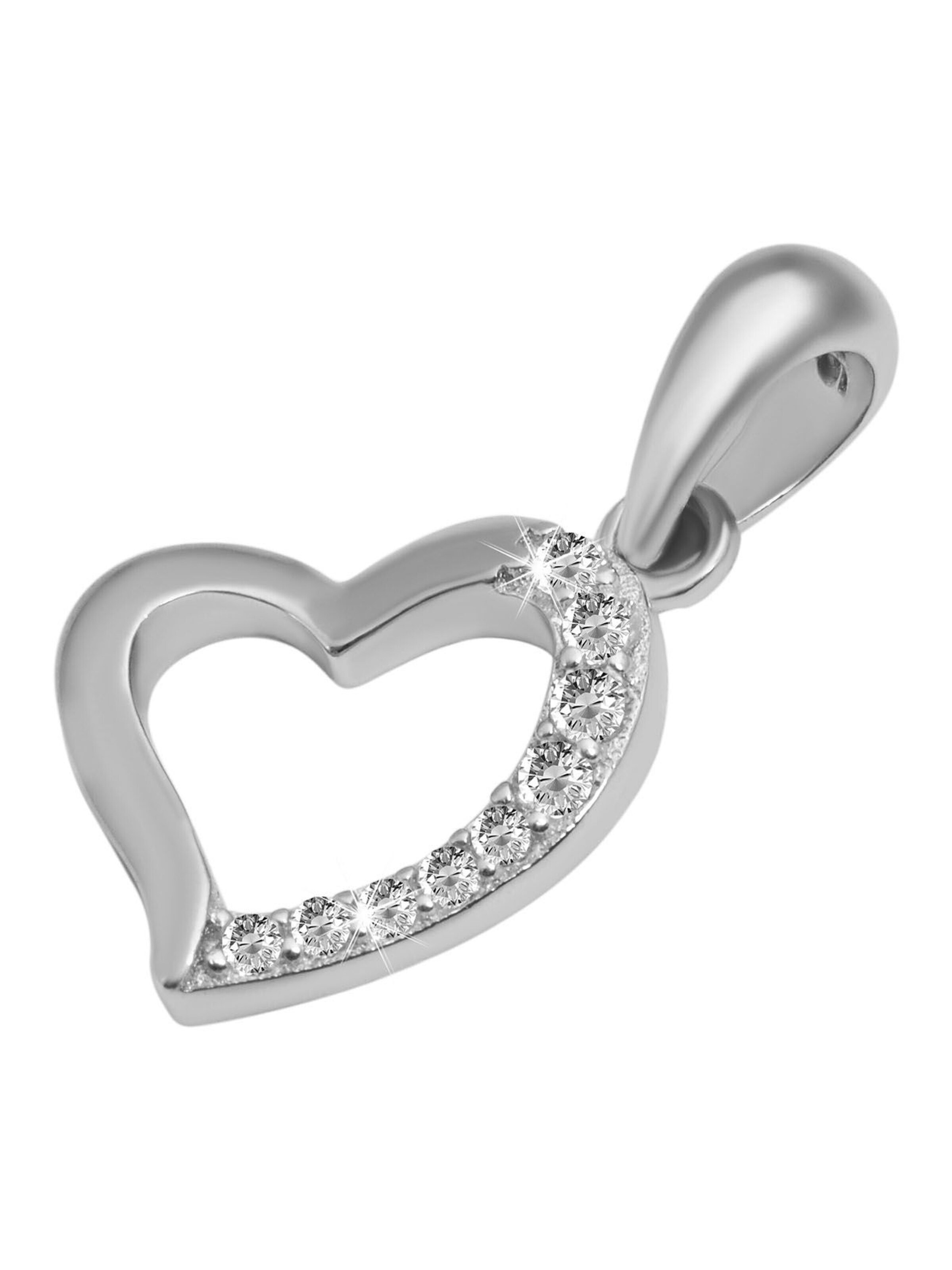 Akzent Jewelry Set '"Imala" aus 925 Sterlingsilber, rhodiniert, langlebig' in Silver