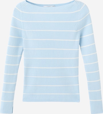 MANGO Sveter 'MAGALUF' - Modrá: predná strana