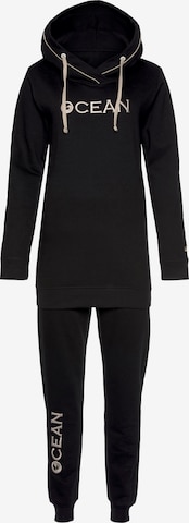 OCEAN SPORTSWEAR Sports Suit in Black