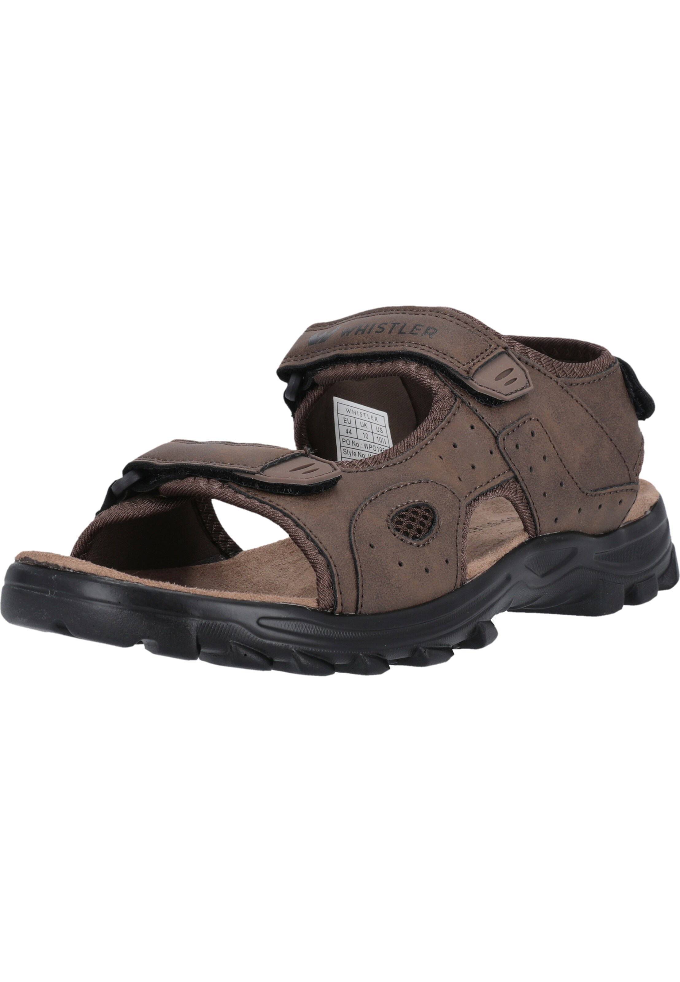 Whistler Sandal 'Hornsin' in Brown: front