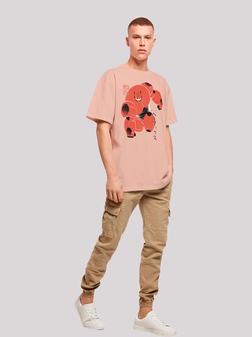 T-Shirt 'Big Hero 6 Baymax Suite Pose' F4NT4STIC en rose