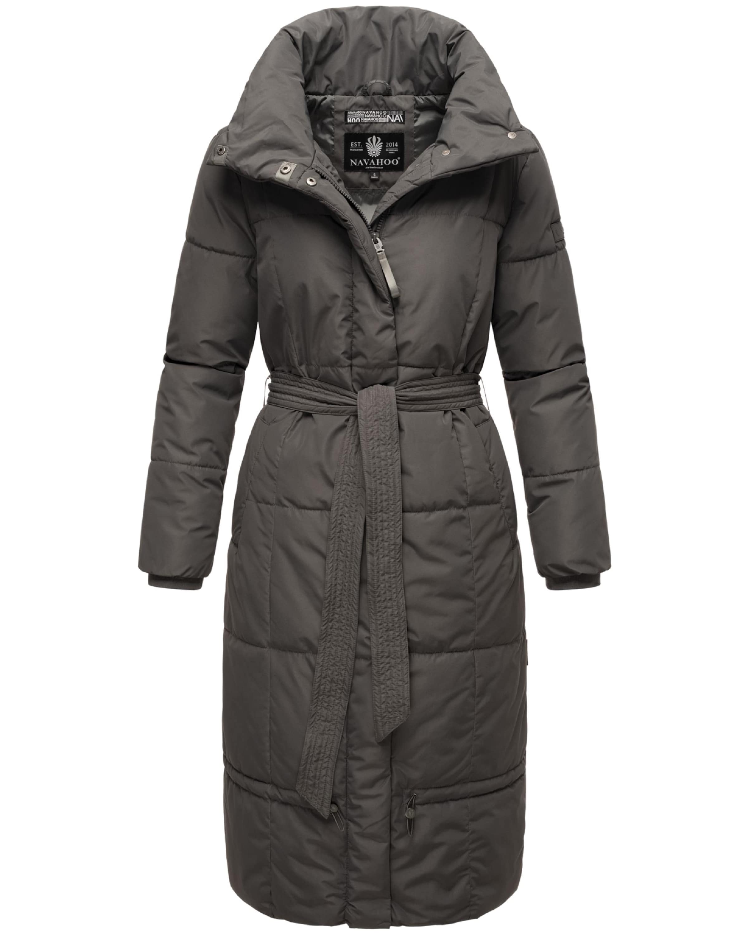 Cappotto invernale 'Mirenaa' di NAVAHOO in grigio: frontale