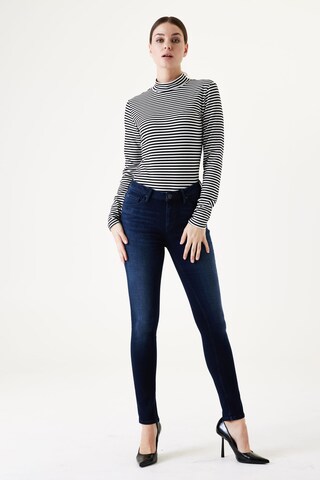 GARCIA Wide Leg Jeans in Blau