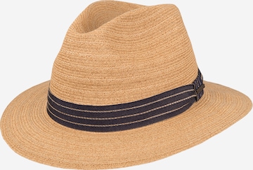 Hatland Hoed 'Coldplay Toyo' in Beige: voorkant