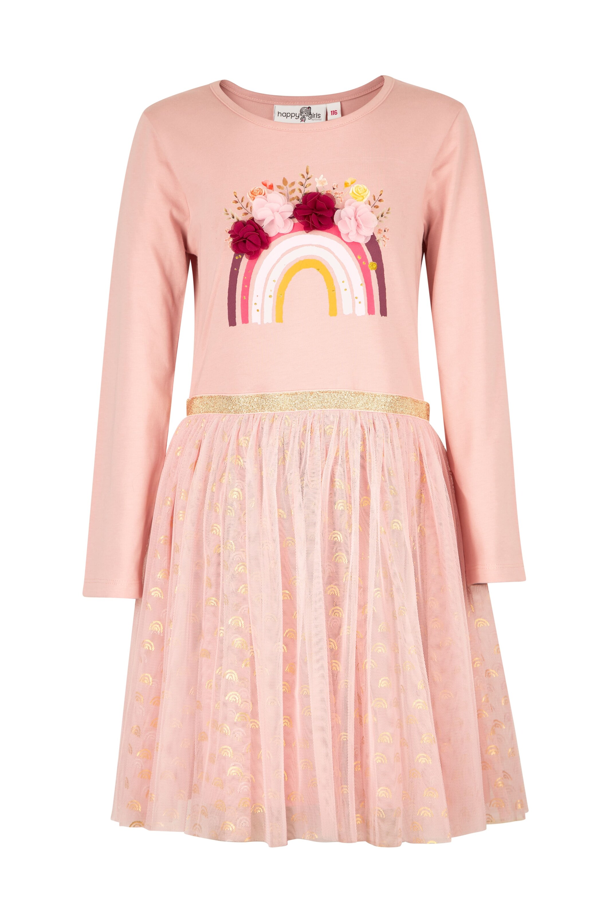 happy girlsHaljina - roza boja: prednji dio