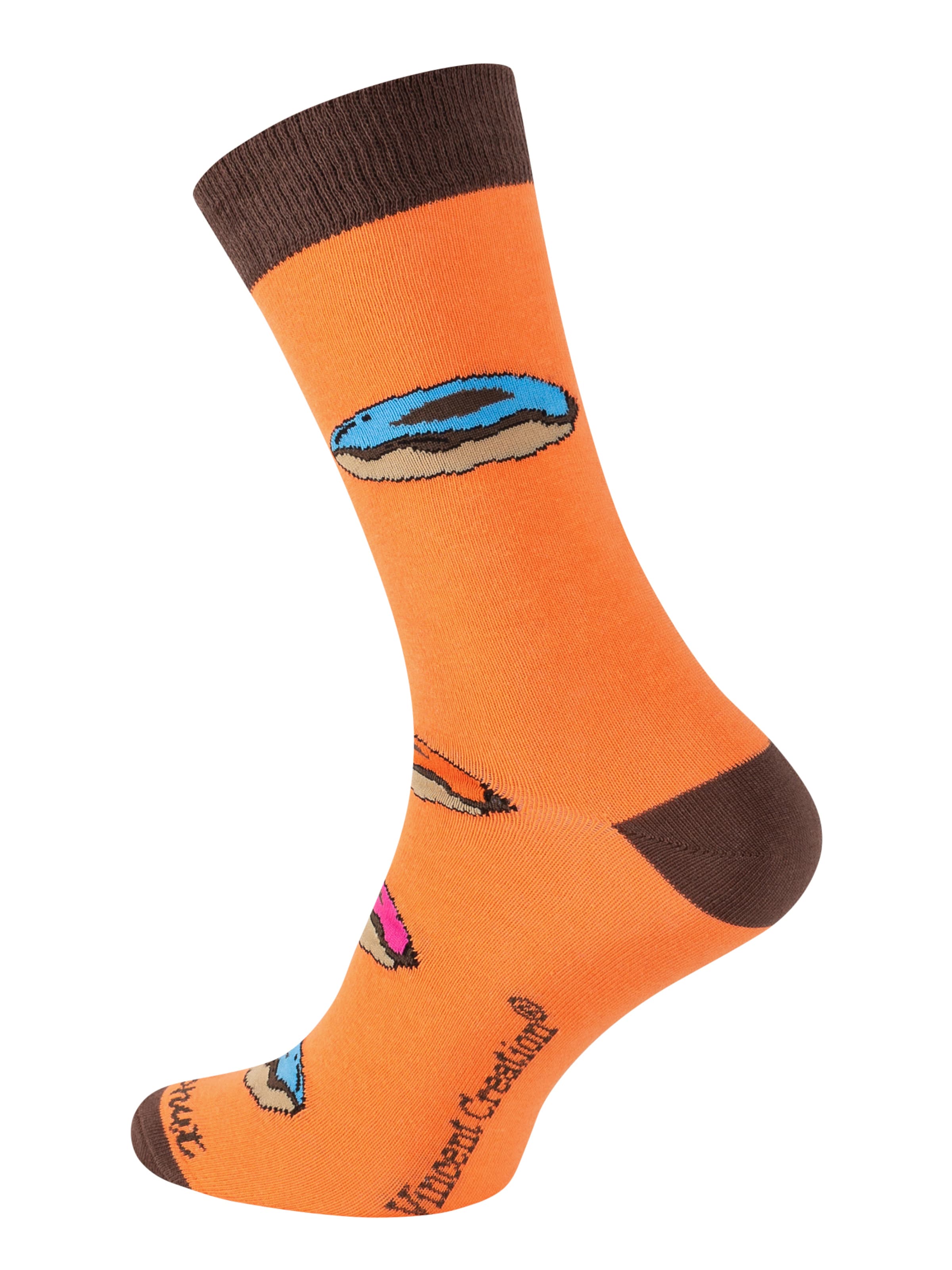 Vincent Creation - Meias 'Donut' em castanho