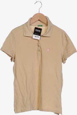 UNITED COLORS OF BENETTON Poloshirt L in Beige: predná strana