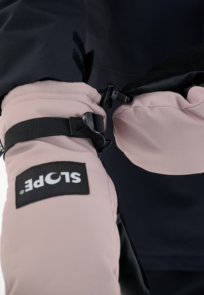 SLOPE Sporthandschoenen 'Gideon' in de kleur Lichtroze / Zwart / Wit, Productweergave