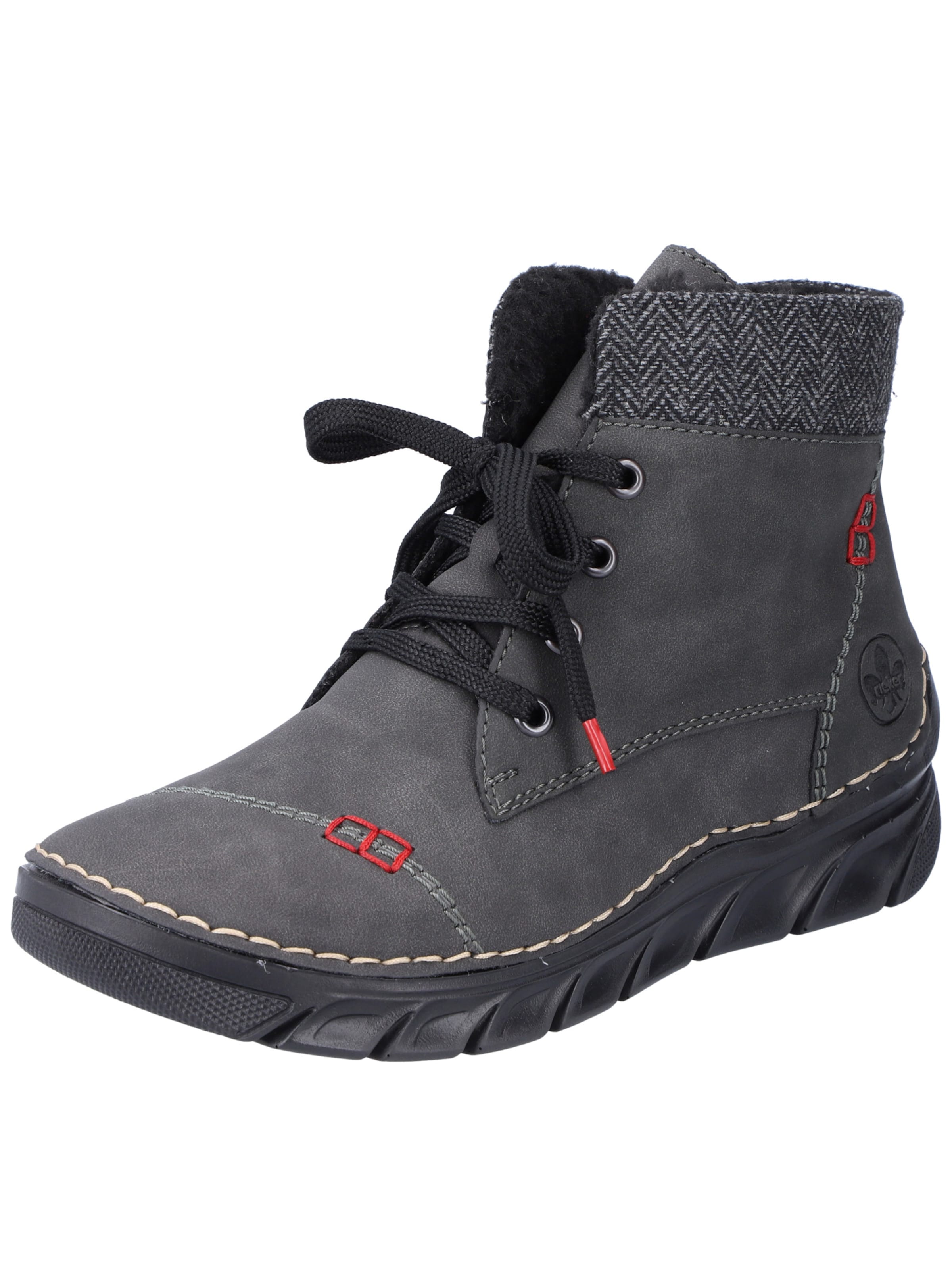 Rieker Μποτάκι με κορδόνια σε γκρι: μπροστά