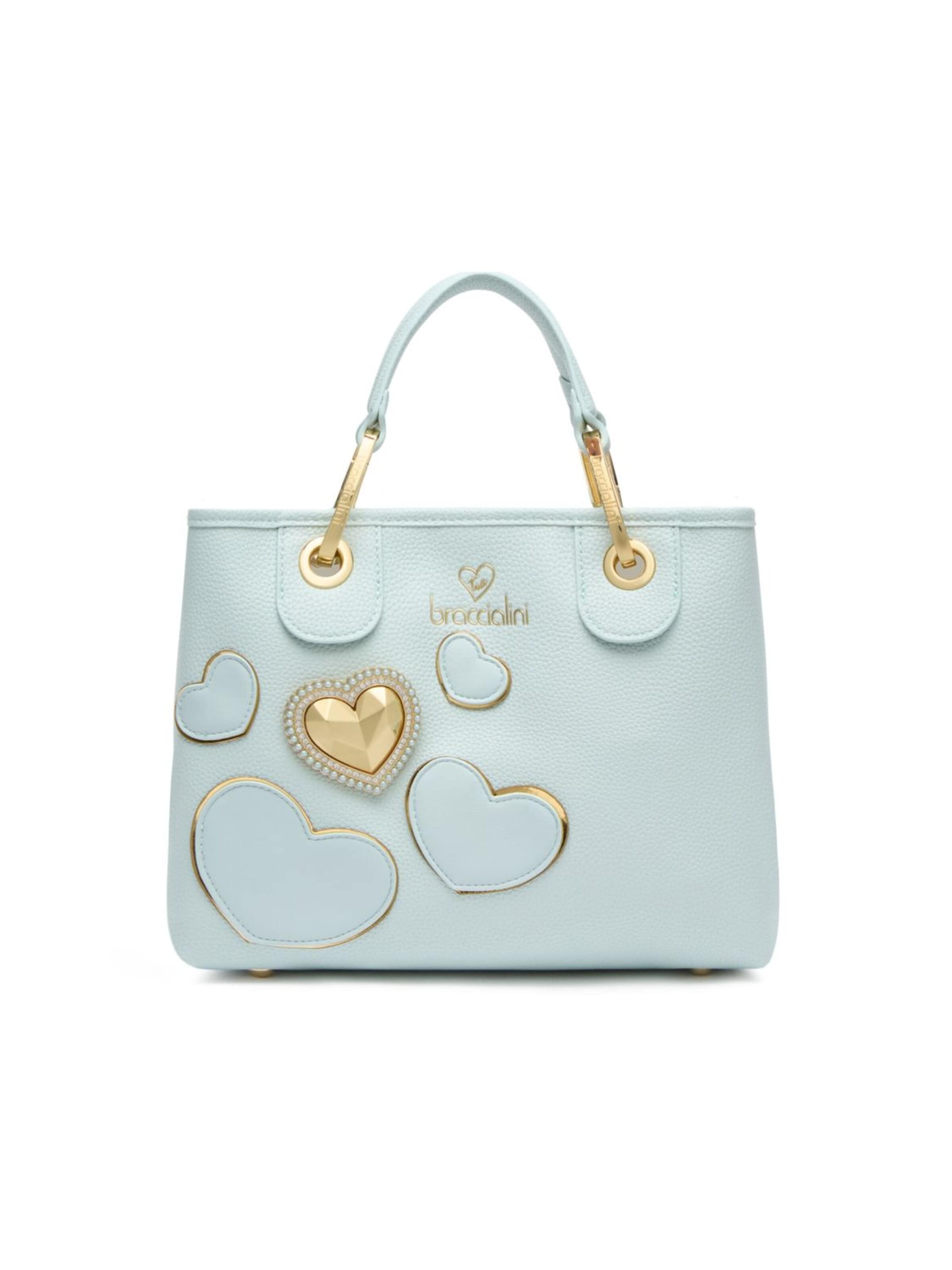 Braccialini Handtasche 'Beth Patch'‌‌‌‌ in One Size in himmelblau, Produktansicht