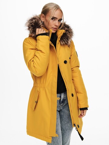 ONLY Winter parka 'Iris' in Yellow