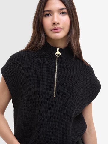 Barbour International Πουλόβερ 'Clara' σε μαύρο