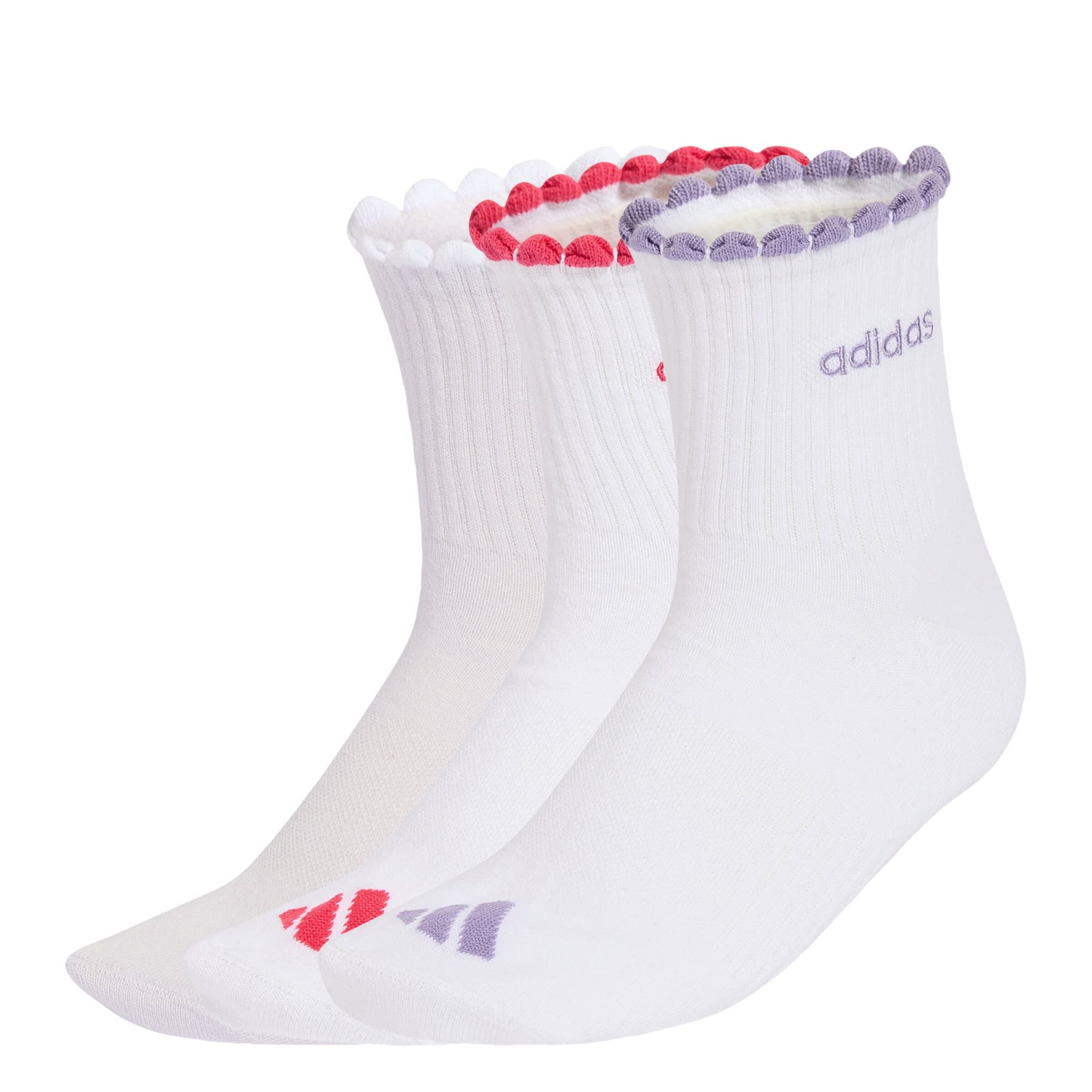 ADIDAS PERFORMANCE - Meias em branco: frente