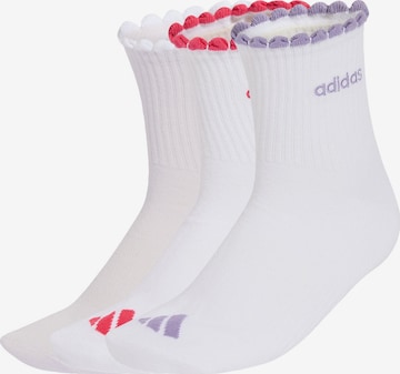 ADIDAS PERFORMANCE - Meias em branco: frente