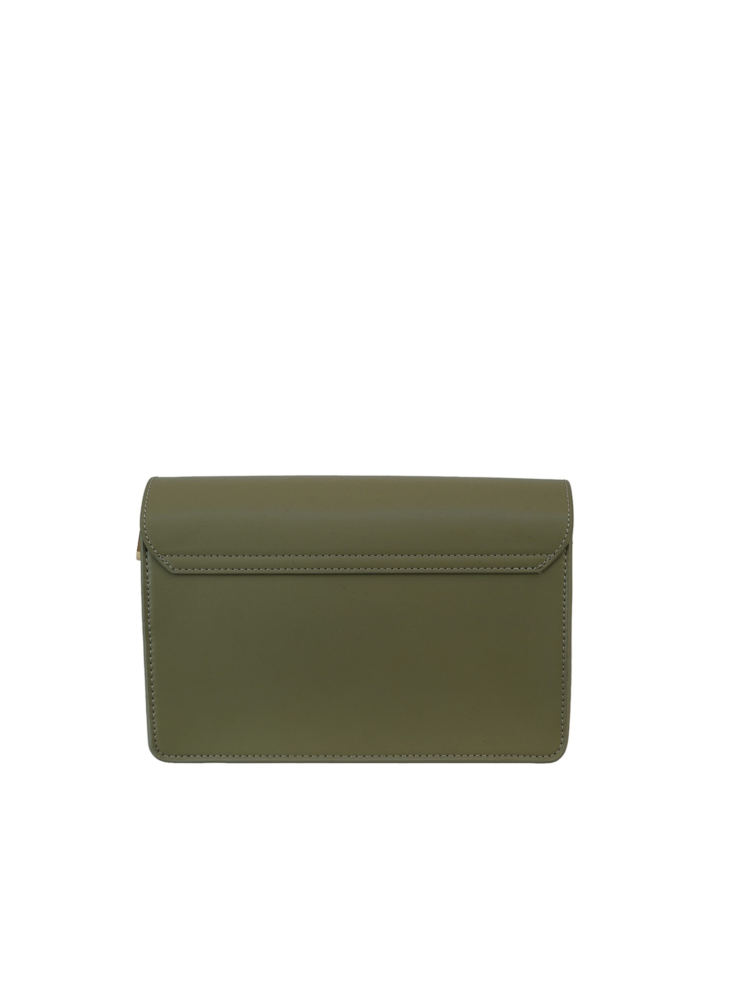 Borsa a spalla 'Borsa a Spalla Carol Miniflap Bruno Magli Eco-Pelle Twist Lock' di Bruno Magli in grigio