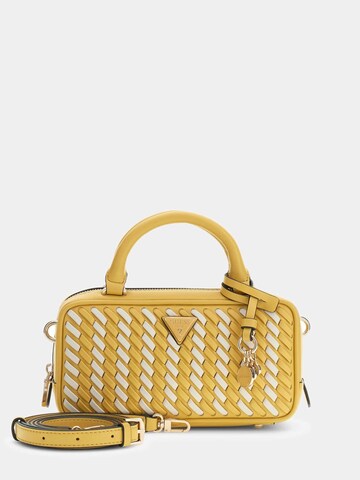 GUESS Handtasche 'Kora' in Gelb