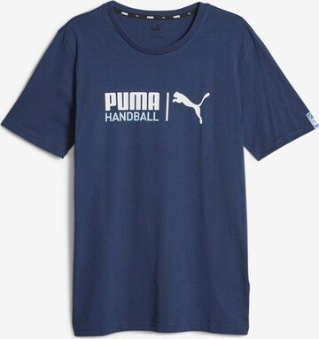 T-Shirt fonctionnel PUMA en bleu : devant