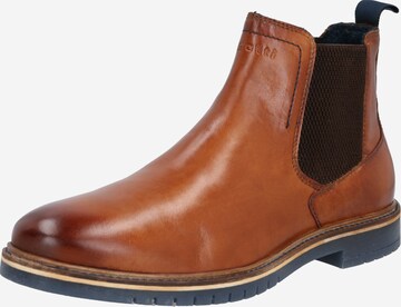 Chelsea Boots 'Caj' bugatti en marron : devant