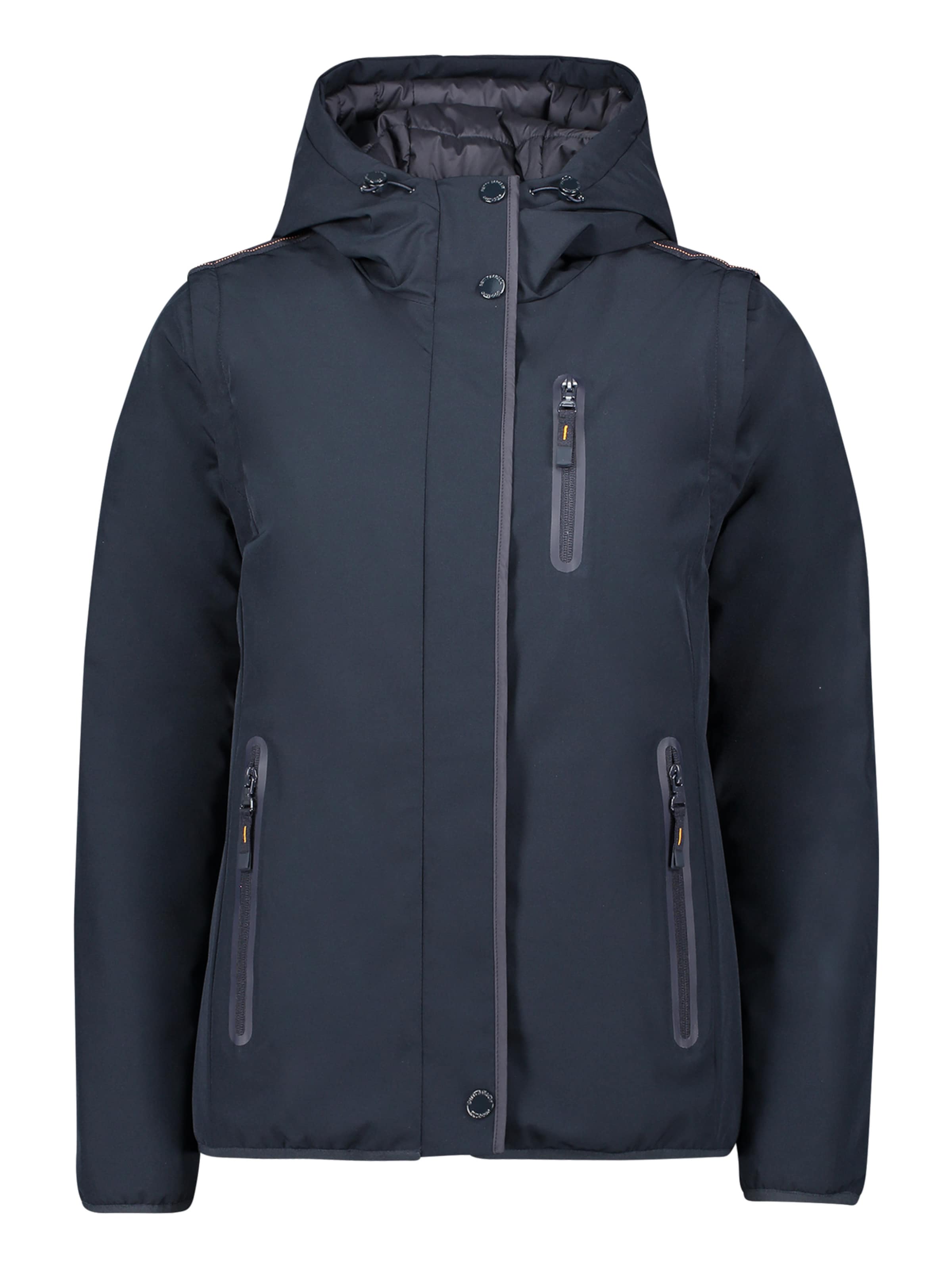 Veste mi-saison Betty Barclay en bleu : devant