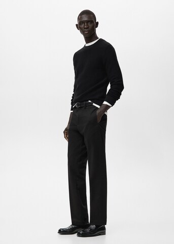 MANGO MAN Pullover 'Salas' in Schwarz