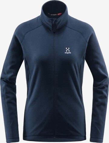 Haglöfs Athletic Fleece Jacket 'Astro' in Blue: front