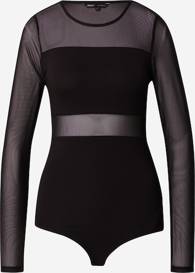 Marškinėliai-glaustinukė iš ONLY, spalva – juoda, Prekių apžvalga