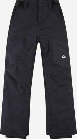 QUIKSILVER Workout Pants 'ESTATE' in Black: front