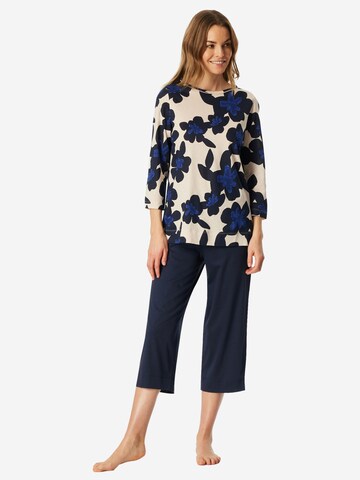 SCHIESSER Pyjama in Blau