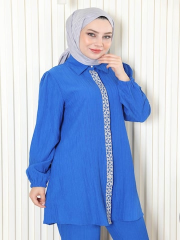MODAMIHRAM Kostuum in Blauw