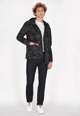 Veste mi-saison urban rain by Schmuddelwedda en gris : devant