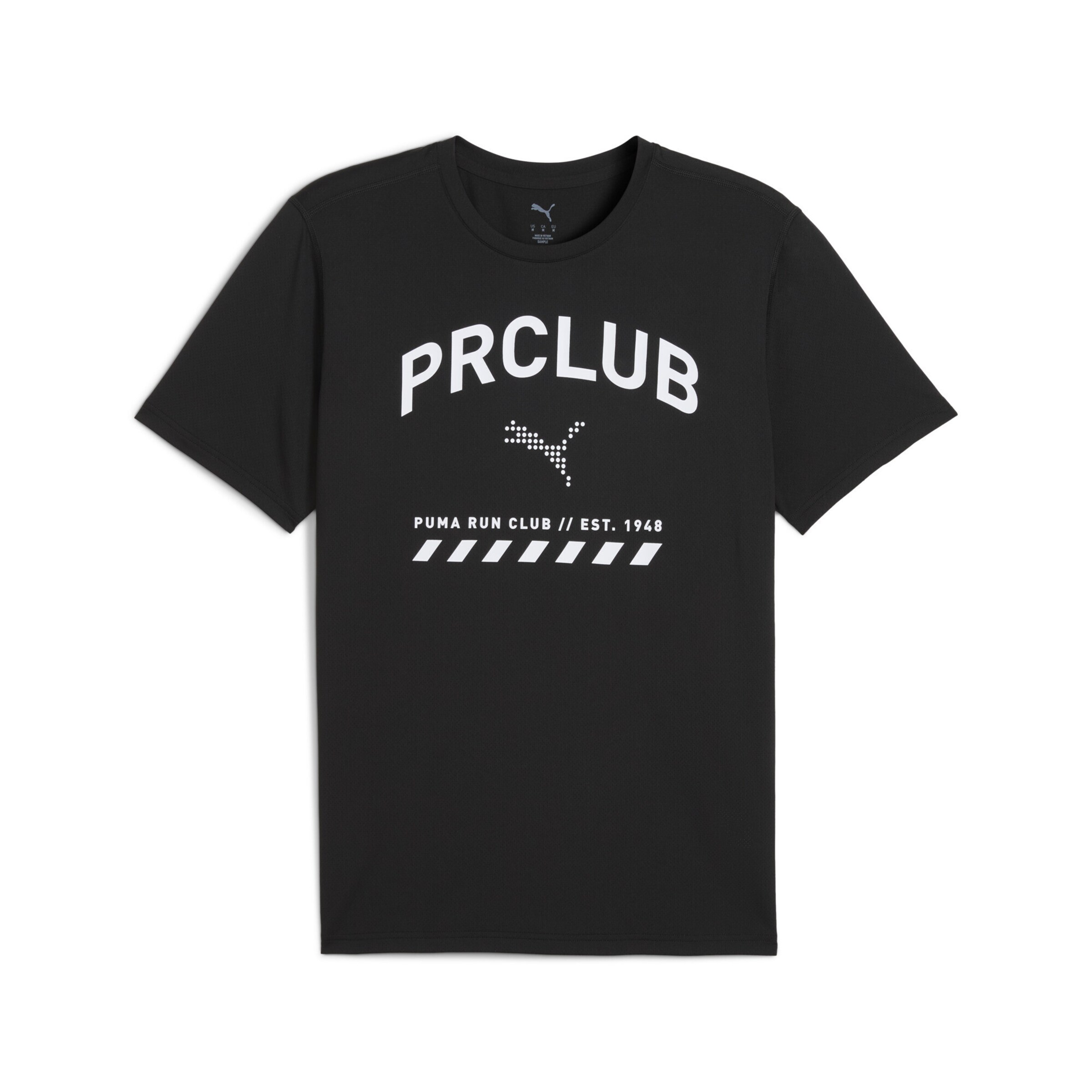 T-Shirt fonctionnel 'Run Club' PUMA en noir : devant