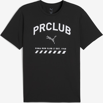 PUMA Performance shirt 'Run Club' in Black: front