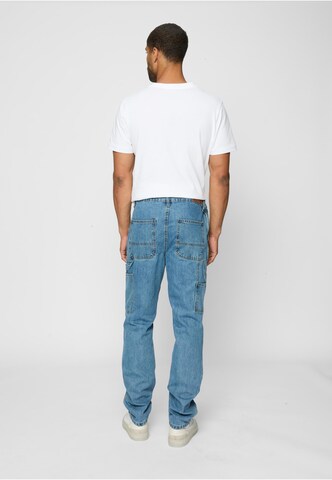 Urban Classics Regular Jeans in Blauw