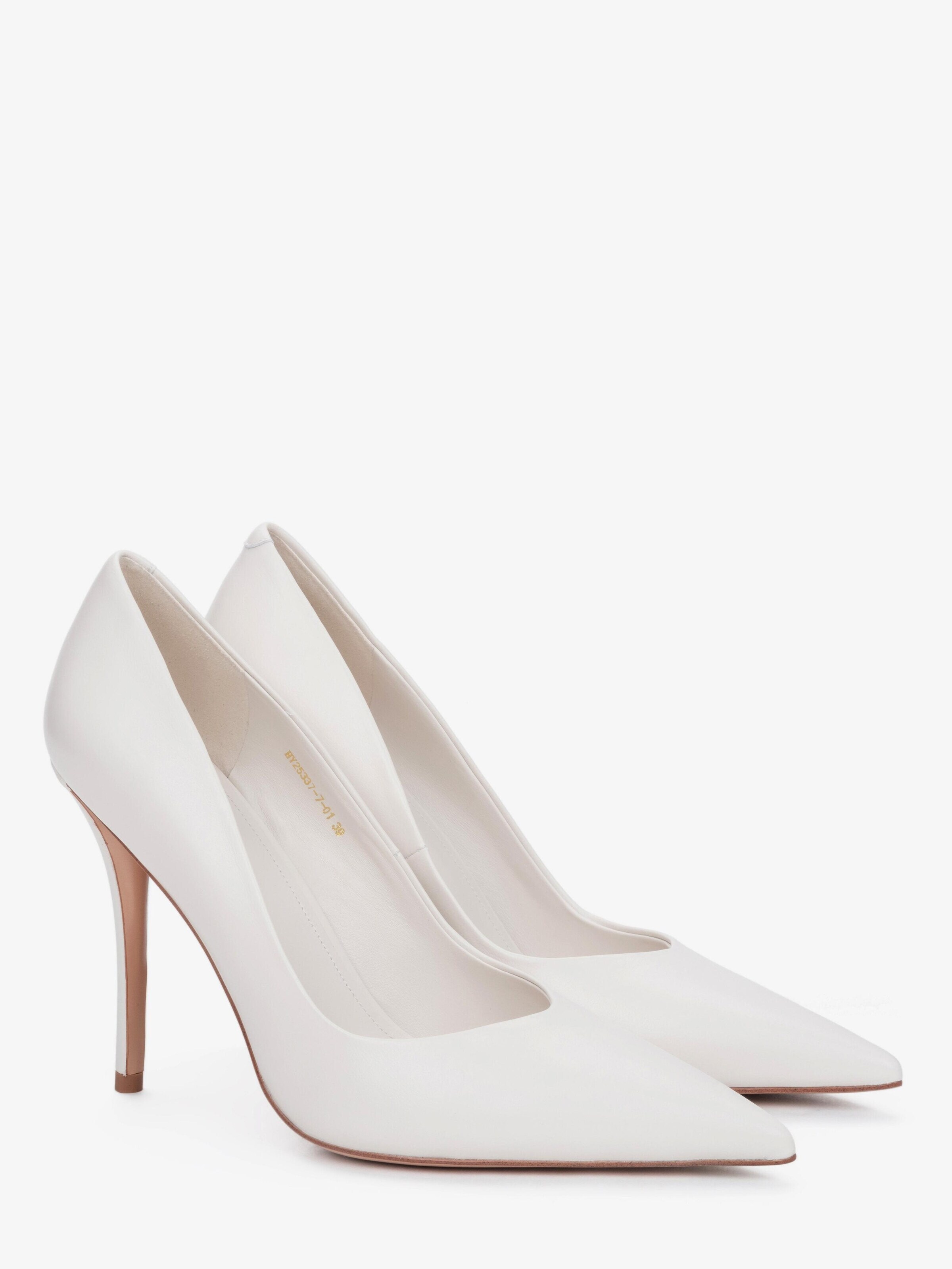 Estro High front pumps '25337-7' in White