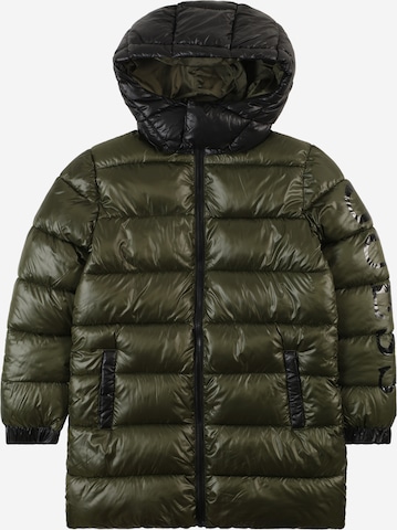 Veste d’hiver GUESS en vert : devant