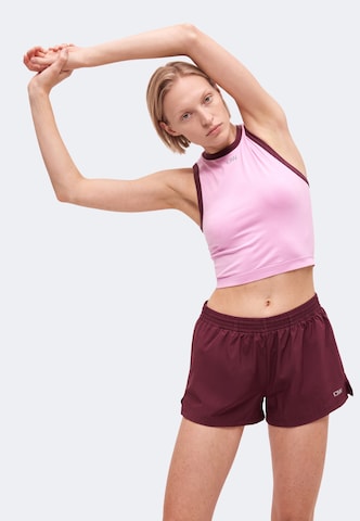 ICANIWILL Sport top 'Mirage' - rózsaszín