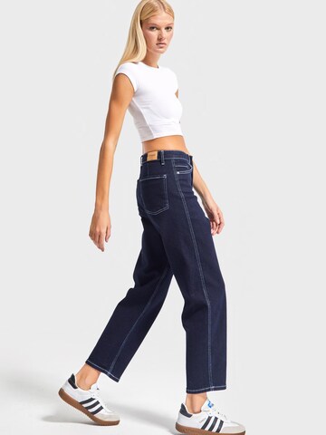 IT'S BASIC Loose fit Jeans 'Relaxed Mid Rise Jeans' in Blue