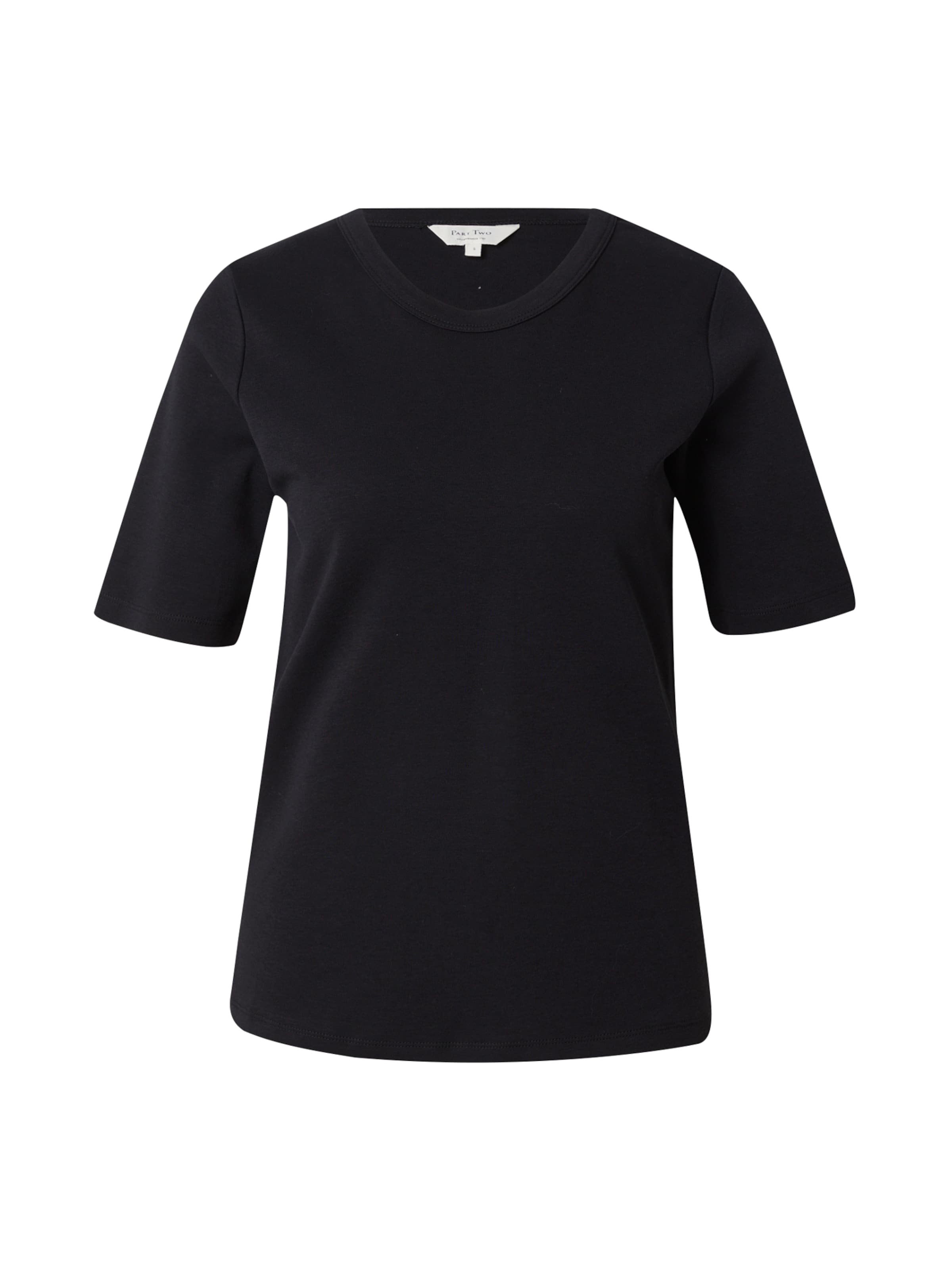 Part Two Тениска 'Ratana' в черно: отпред