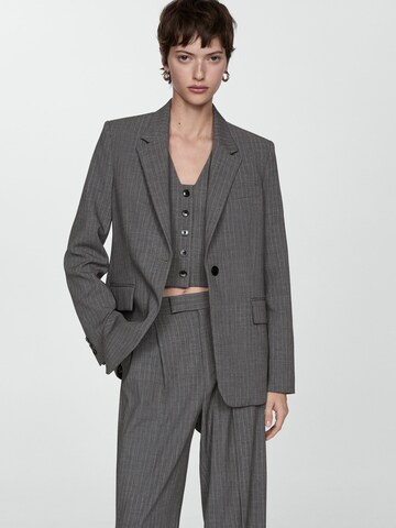 Blazer 'BOWERY' MANGO en gris : devant