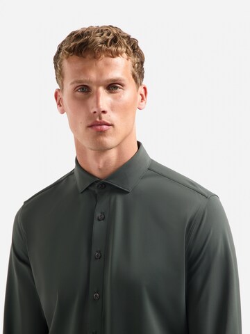 No Excess Regular Fit Hemd 'Travel' in Grau